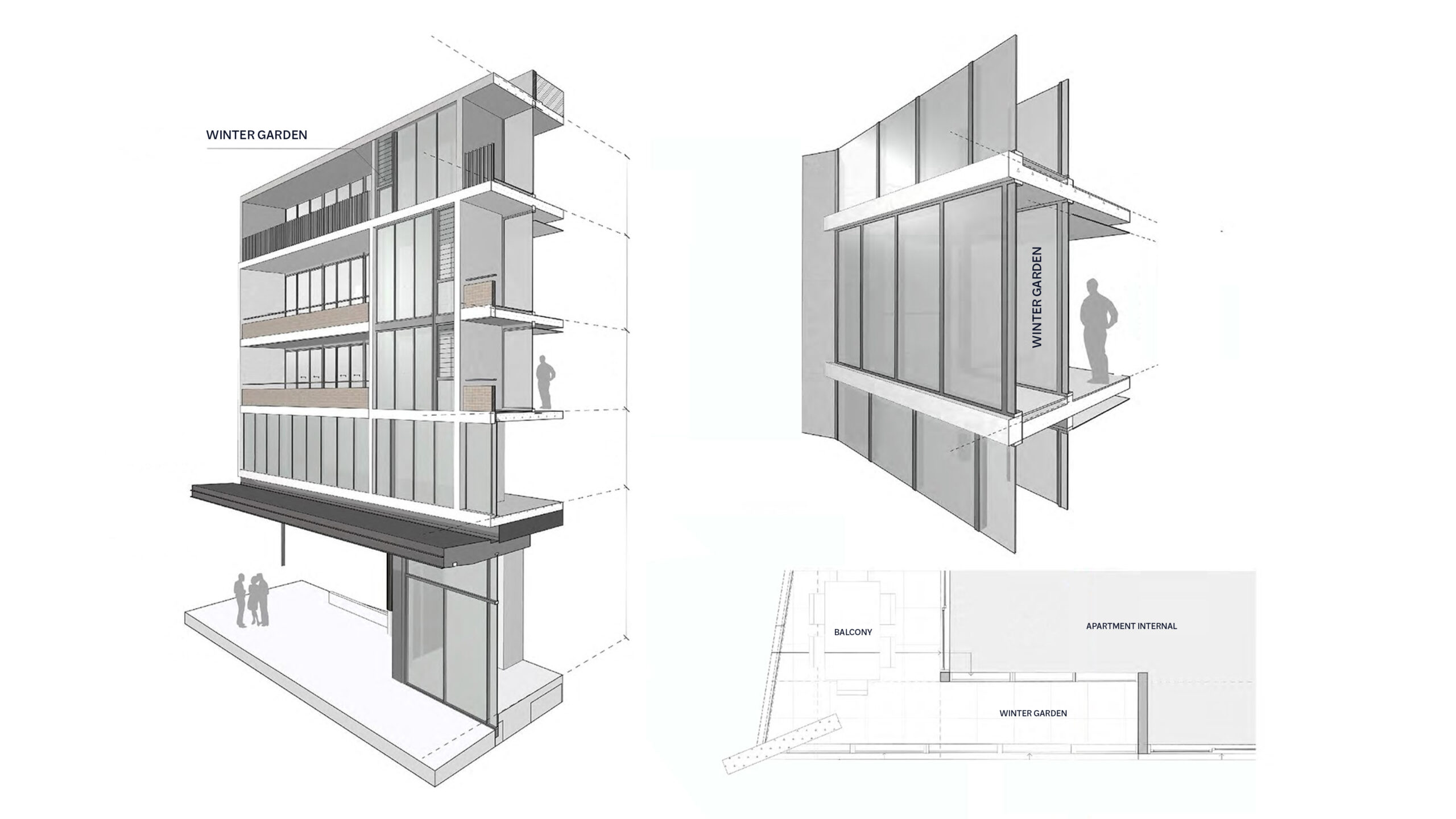 Winter Gardens at ONE Apartments by GWH, Newcastle.
